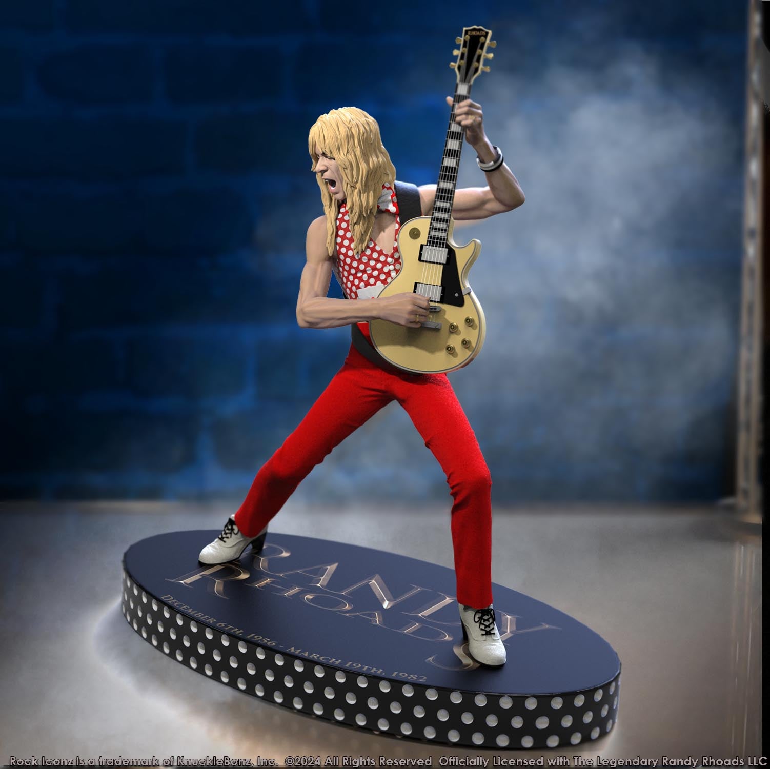 Randy Rhoads IV The Early Years (Bundle of 2) KnuckleBonz Set